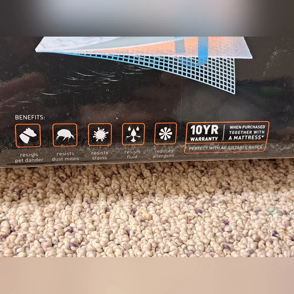 Bedgear Performance Mattress Protection with Dri-Tec technology